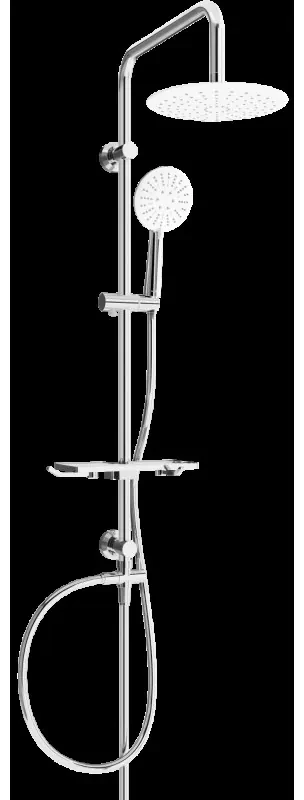 Mexen T67 sprchový stĺp, chrómová/biela - 798676793-00