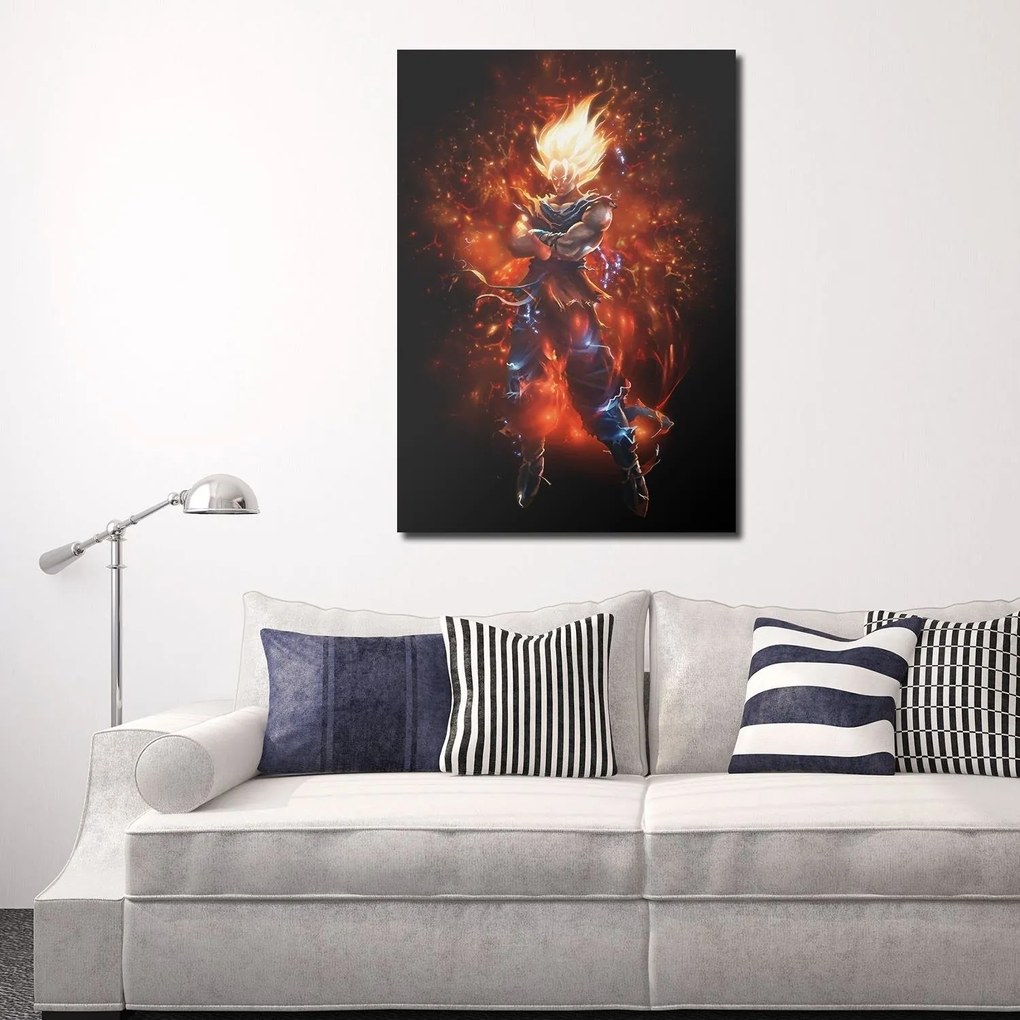 Gario Obraz na plátne Dragon Ball Son Goku - SyanArt Rozmery: 80 x 120 cm