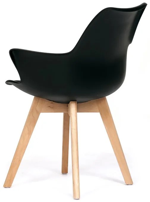 Autronic BONTEC Jedálenská stolička, čierna, plast, CT-771 BK Farba: Čierna