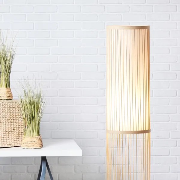 Brilliant - Stojacia lampa NORI 1xE27/40W/230V bambus