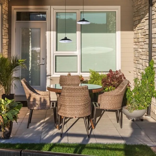 SADA 2x LED Solárne závesné svietidlo LED/6W/3,7V 2000 mAh IP44 + DO