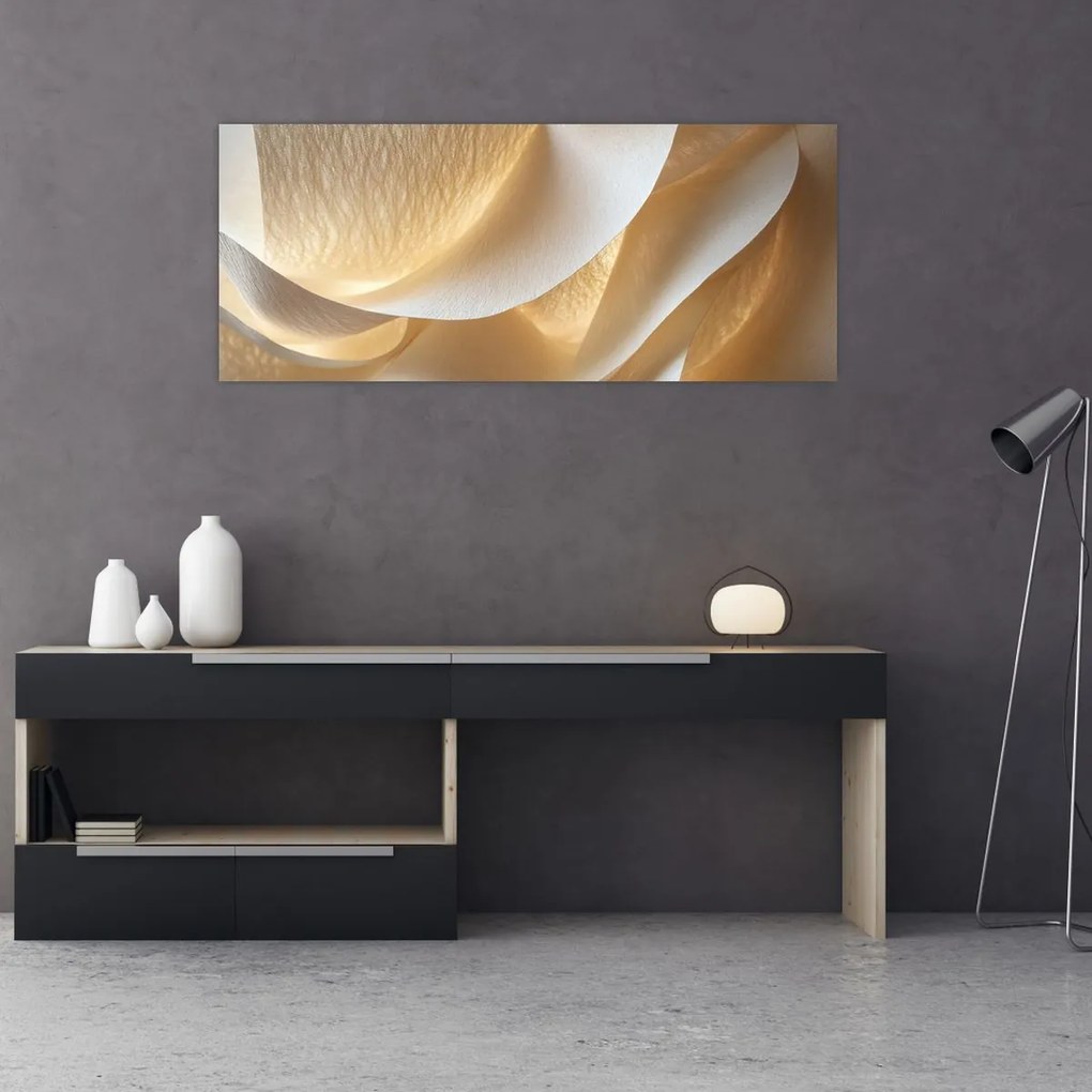 Obraz - Papierová štruktúra (120x50 cm)