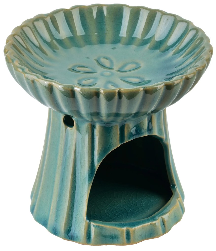 Aroma lampa Ollari 9,5 cm tyrkysová