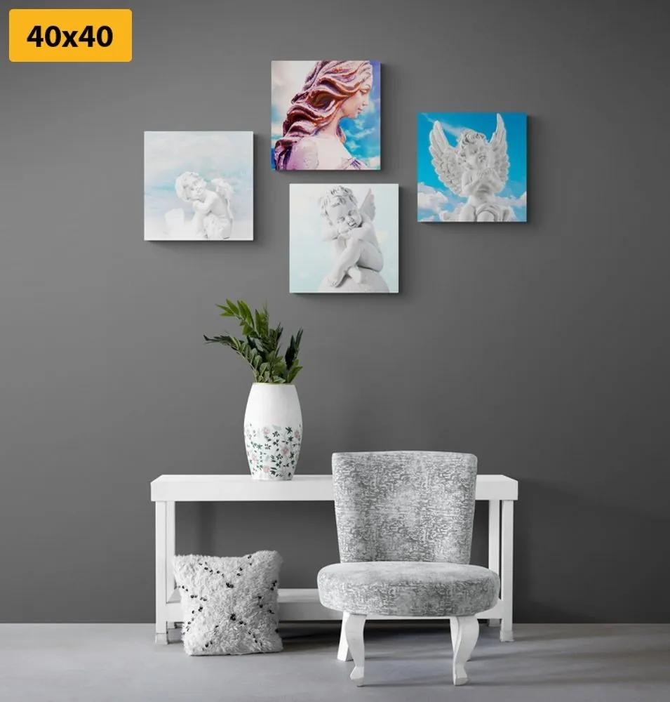 Set obrazov nebeská radosť - 4x 60x60