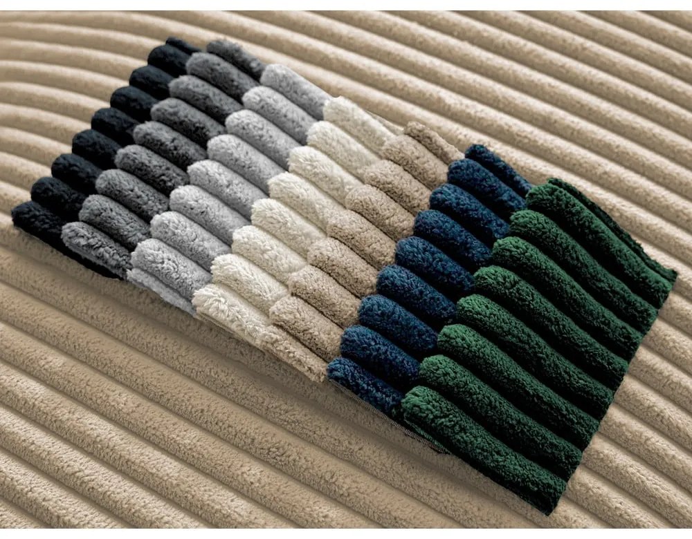 Svetlohnedá menčestrová podnožka Chelsea – Bobochic Paris