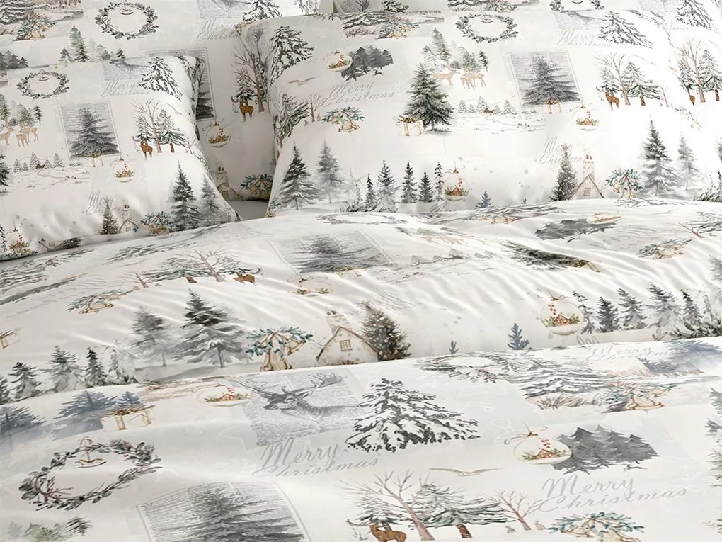 Bavlnené obliečky WINTER WHISPER farebné Rozmer obliečky: 70 x 90 cm | 140 x 200 cm