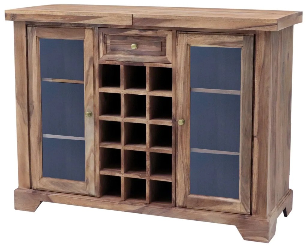 furniture-nabytek.cz - Domácí bar 120x90x50 z dřeva palisandr