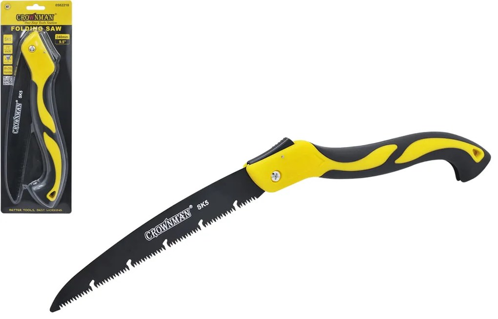 CROWNMAN Ručná píla 24 cm