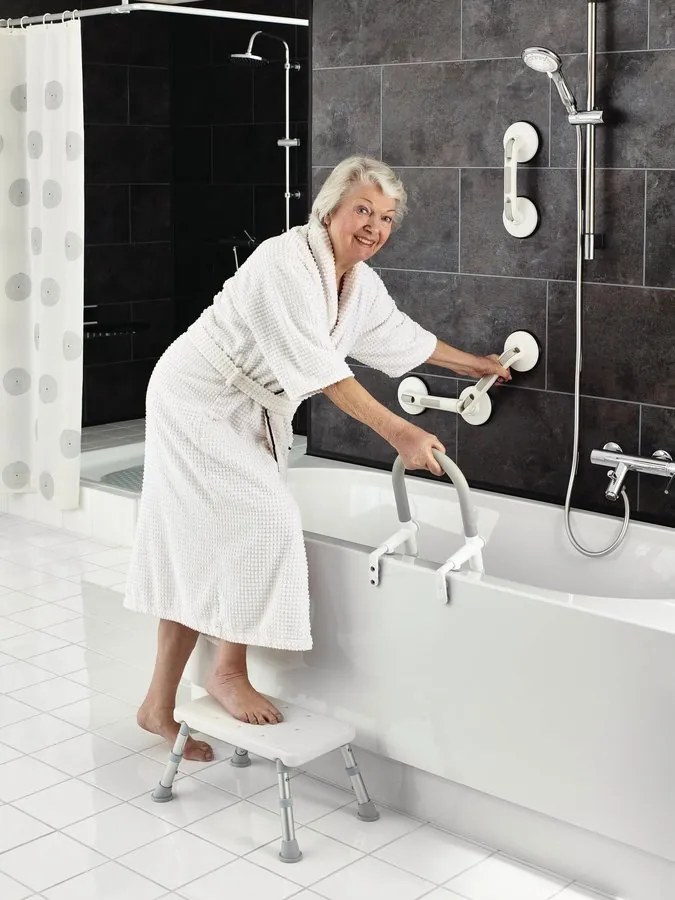 Ridder Ridder, HANDICAP odnímateľné madlo s nastaviteľným uhlom, biela, A0256001