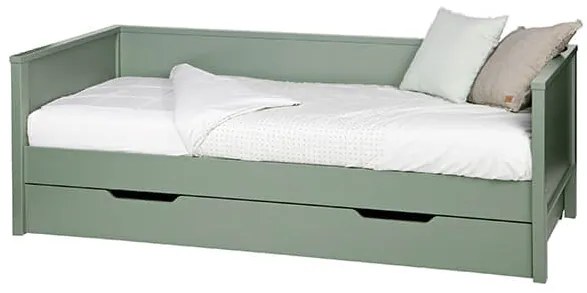 Zásuvka pod posteľ nikki zelená MUZZA
