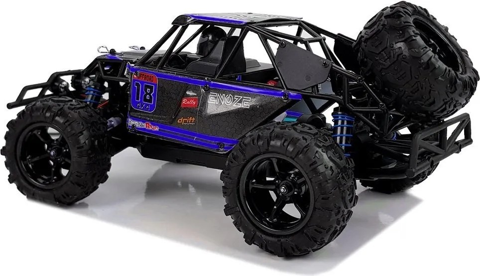 LEAN Toys Terénne auto Buggy na diaľkové ovládanie 1:18 modré ENOZE 9303E 45 km/h