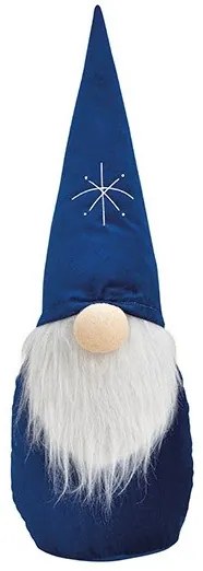 Vianočný škriatok – modrý 50 cm