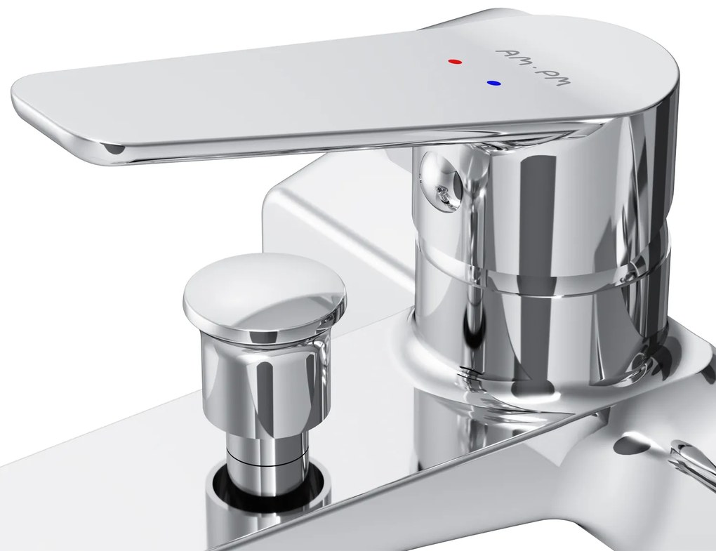 Vaňová a sprchová batéria AM.PM Hit FTA10000 jednopáková, chróm