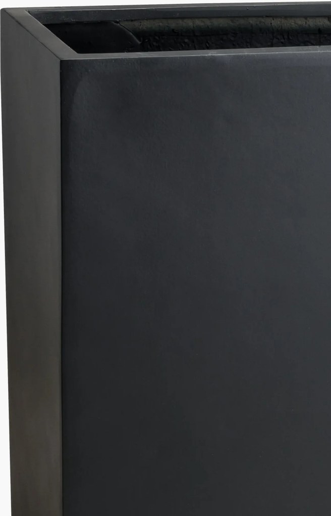 Kvetináč ELEMENTO, sklolaminát, šírka 88 cm, antracit