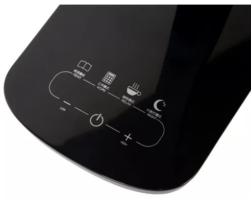 Lucide 24656/10/30 - LED Stmievateľná stolná lampa VARIO LED LED/8W/230V čierna