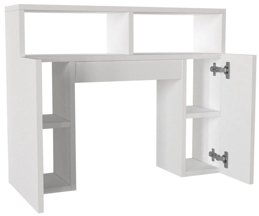 Závesná kúpeľňová skrinka nad toaletu Geronimo biela