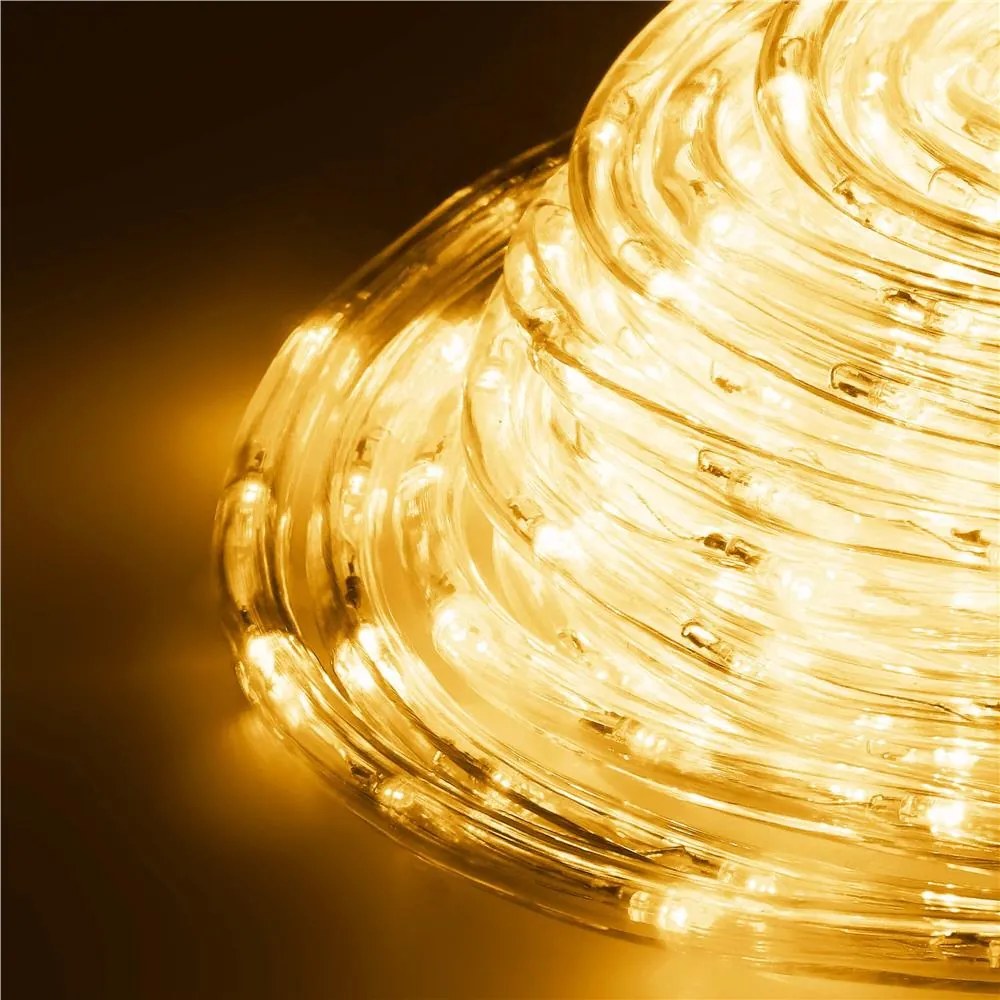 Svetelná hadica 240 LED biela teplá 10m SPRINGOS CL1200