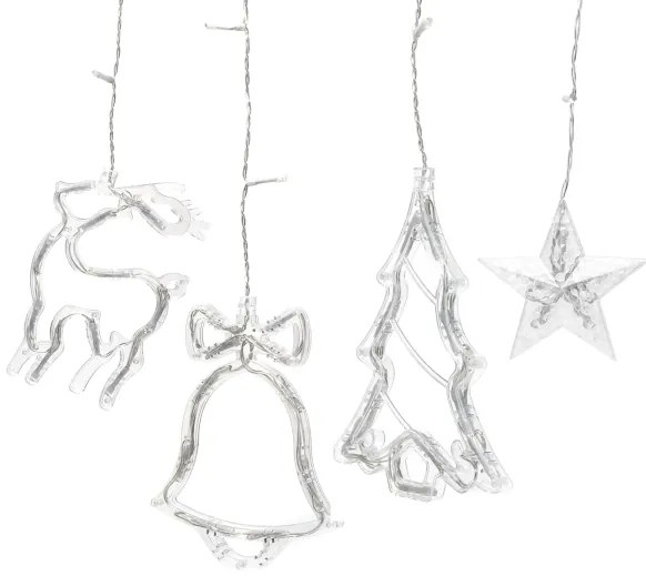 Aigostar - LED RGBY vonkajší vianočný reťaz 120xLED/6W/230V/8 funkcií 3x0,6m IP44 + diaľkové ovládanie