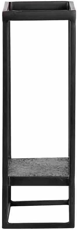 Čierna Polica Febe 60 × 40 × 20 cm WOOOD