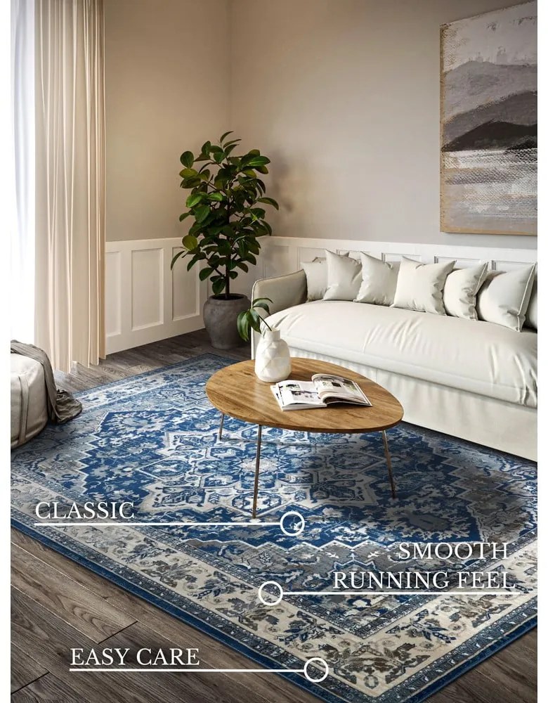 Modrý koberec 160x235 cm Jehanne – Villeroy&amp;Boch