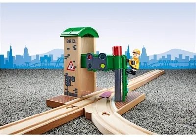 Brio - Signálna stanica s výhybkou