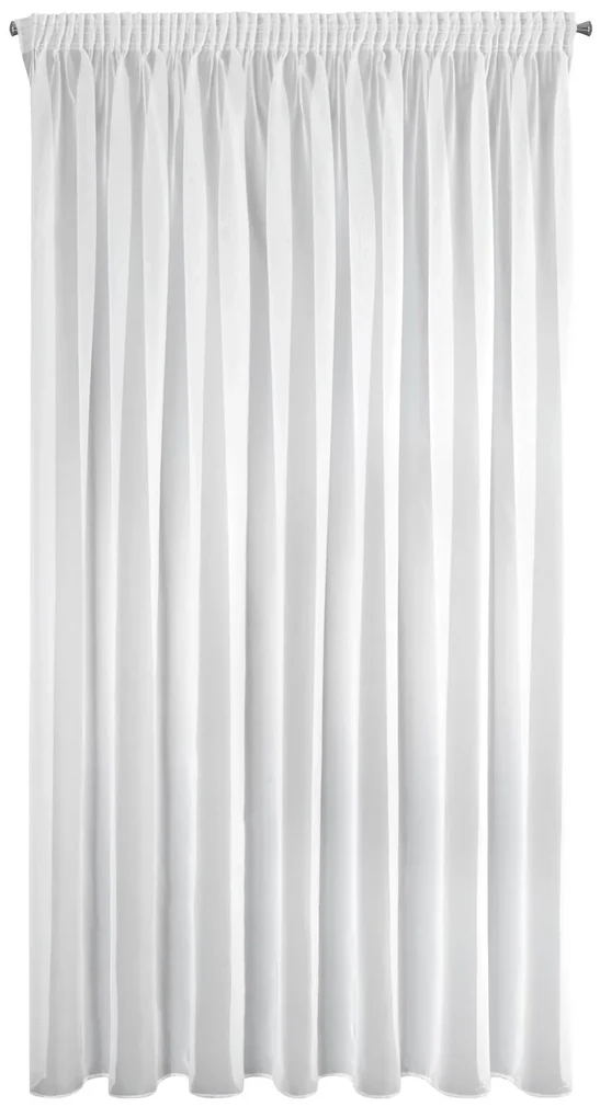 ZÁCLONA NA PÁSKE LUCY 200X270 CM BIELA