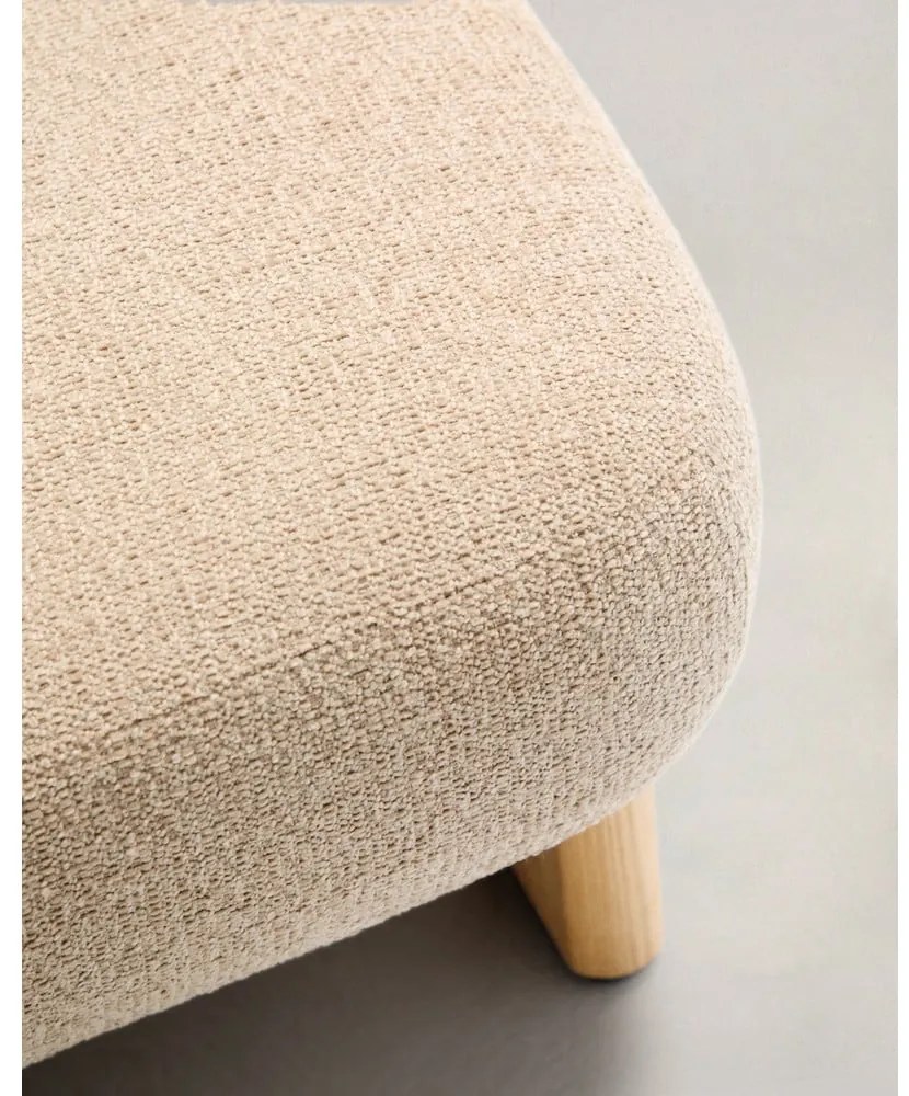 Béžová ženilková podnožka Nema – Kave Home