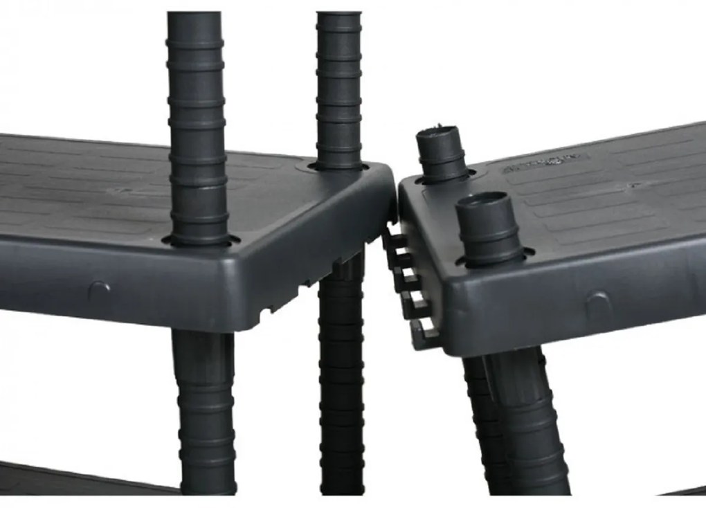 ARTPLAST Regál s variabilnou výškou políc, 820x400x1645 mm