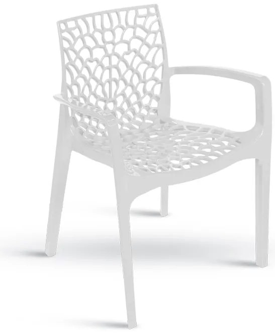 Stima Plastové kreslo GRUVYER Vyberte odtieň ->: Verde brilliante - zelená