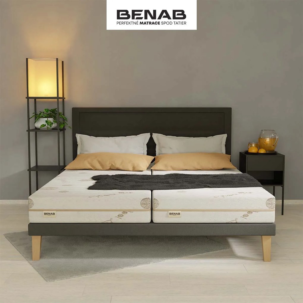 BENAB BENSON LTX luxusný sendvičový matrac 120x200 cm Prací poťah Wool Life