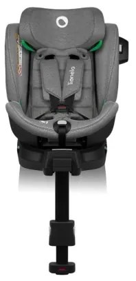 Lionelo - Autosedačka so základňou otočná HARMONY i-Size 40-150 cm šedá