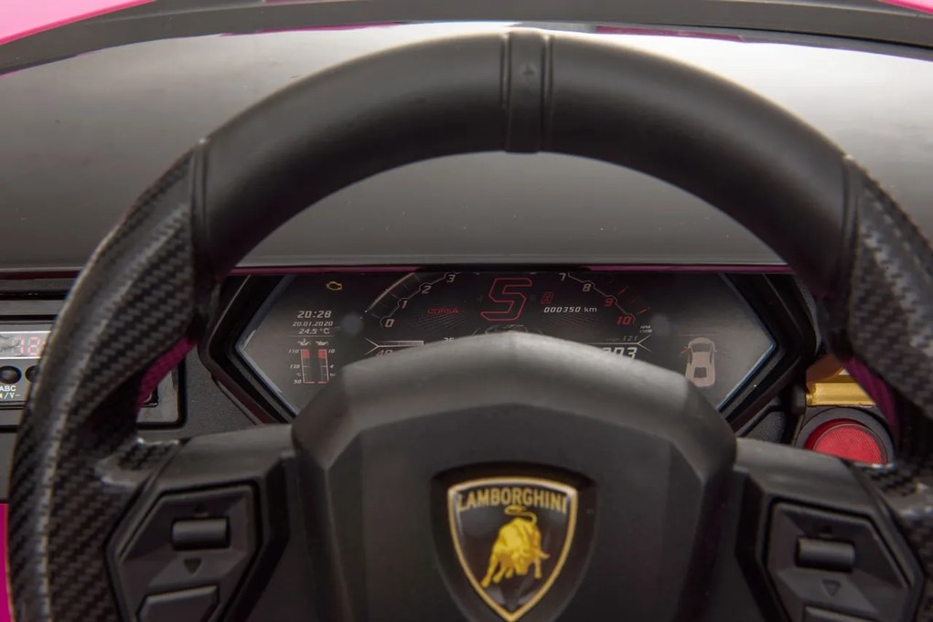 Ramiz Lamborghini SIAN Ružové vozidlo