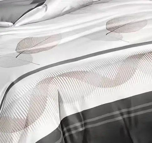 Bavlnené obliečky Homa REZOR LEAFS 7-dielna sada 140x200 cm