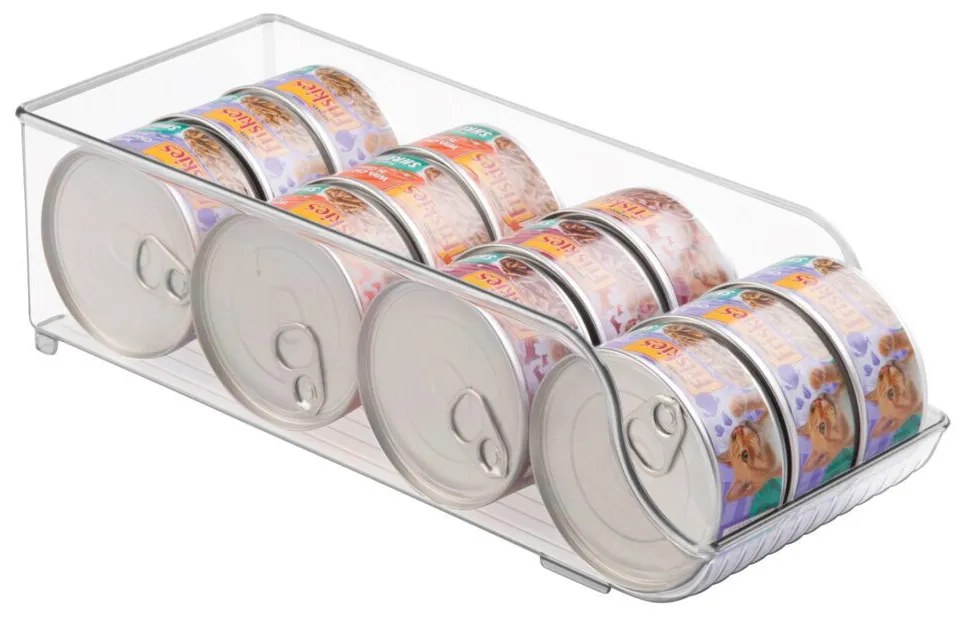5Five® Transparentní organizér, do lednice, snížená přední hrana, BINS 34 x 13 x 10 cm