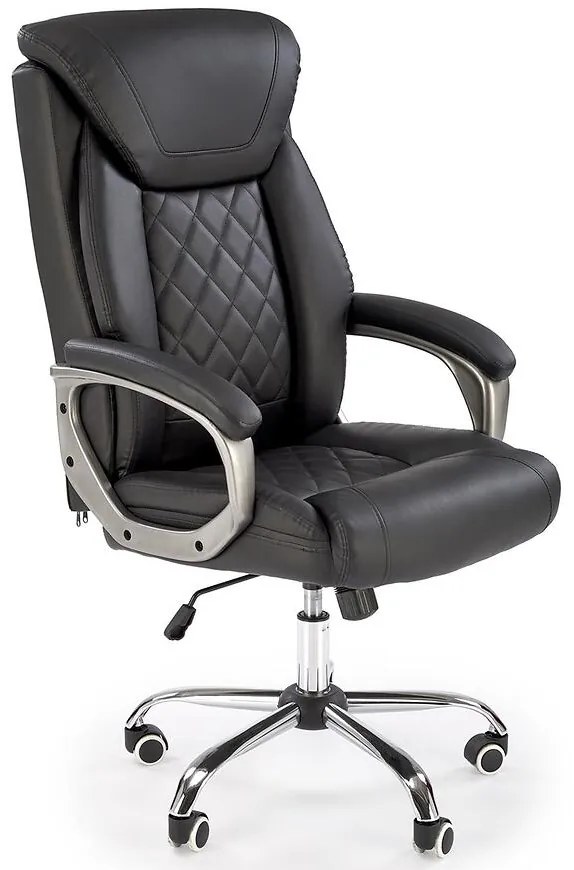 Otočné kreslo Helder čierna