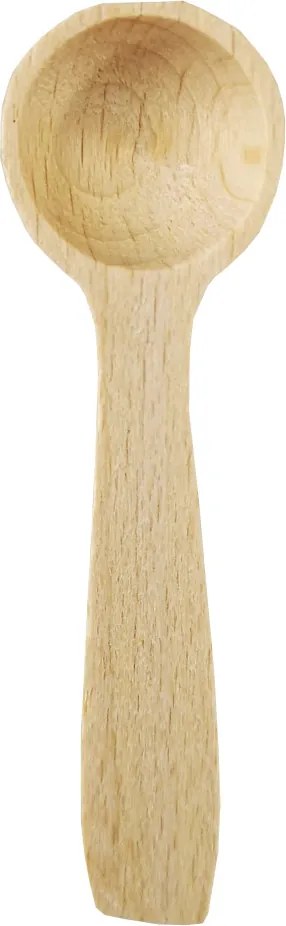 AMADEA Drevená lyžička mini, masívne drevo, dĺžka 7,5 cm