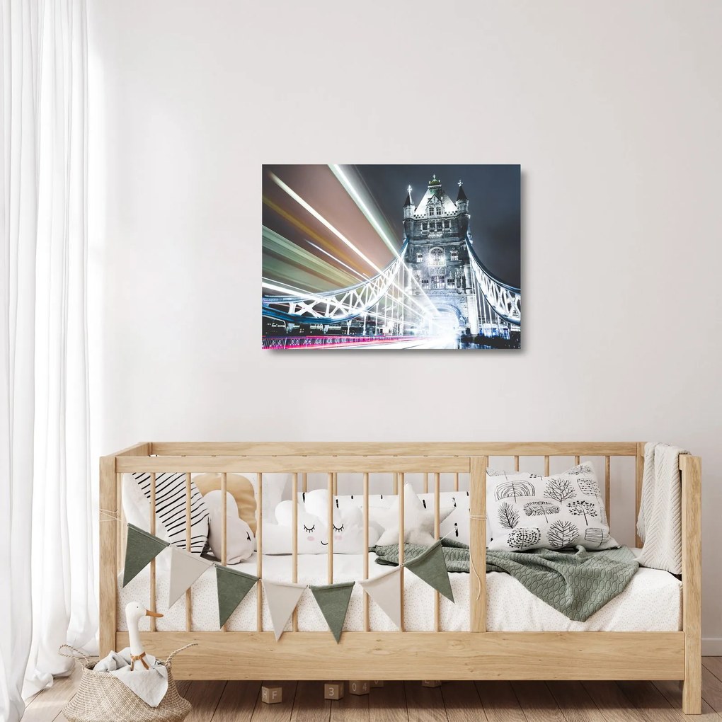 Sklenený obraz Tower Bridge (70x50 cm)