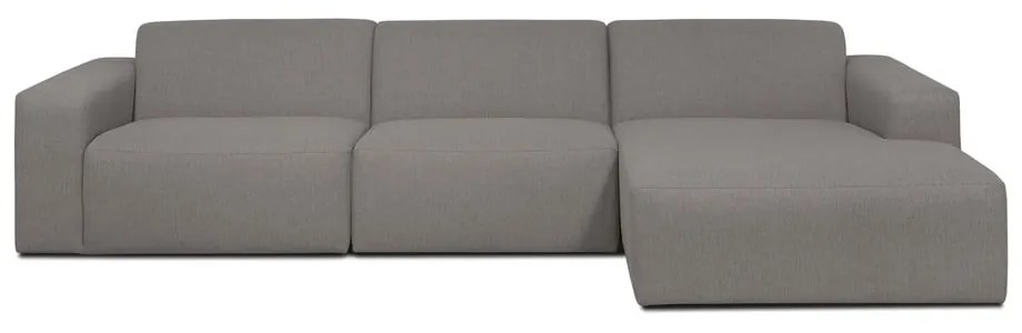 Sivá rohová pohovka (pravý roh) Roxy – Scandic