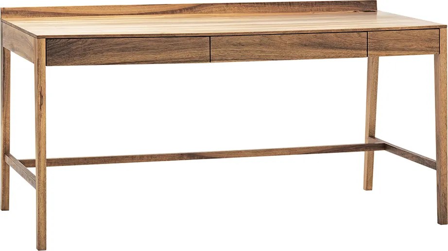 Pracovný stôl THEO plus s 3 zásuvkami, 155x70x75 cm Jaseň