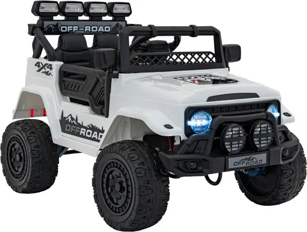 Elektrické autíčko Off-Road CLIMBER biele