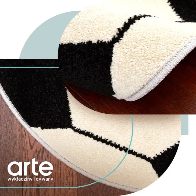 Koberec Agnella Funky Top Kik krém kruh