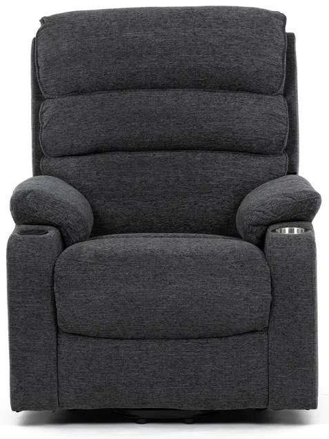 Autronic BONTEC Polohovacie kreslo, elektrické káblové ovládanie, šedá, látka, TV-S8348 GREY2 Farba: Béžová