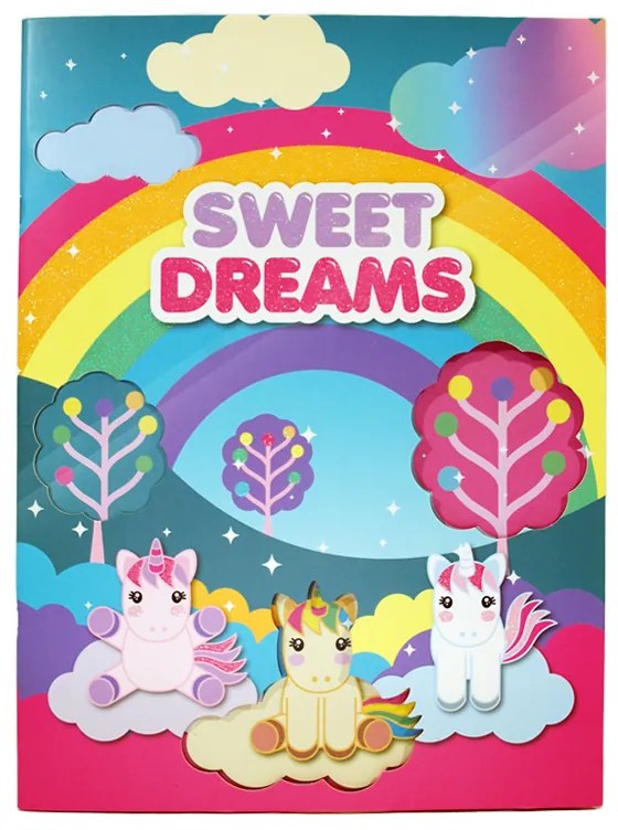 Samolepková knižka Sweet Dreams