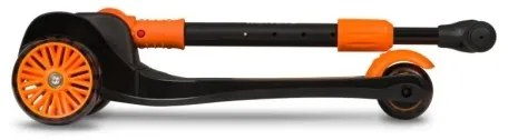 Lionelo - Detská kolobežka TIMMY 3xAA oranžová/čierna