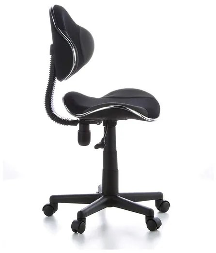 hjh OFFICE Detská otočná stolička KIDDY GTI-2 (čierna/sivá) (100293482)