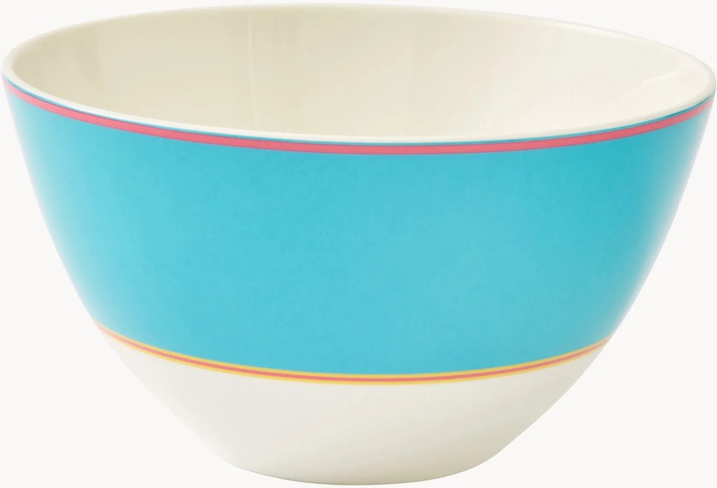 Porcelánové misky Calypso Turql, 4 ks