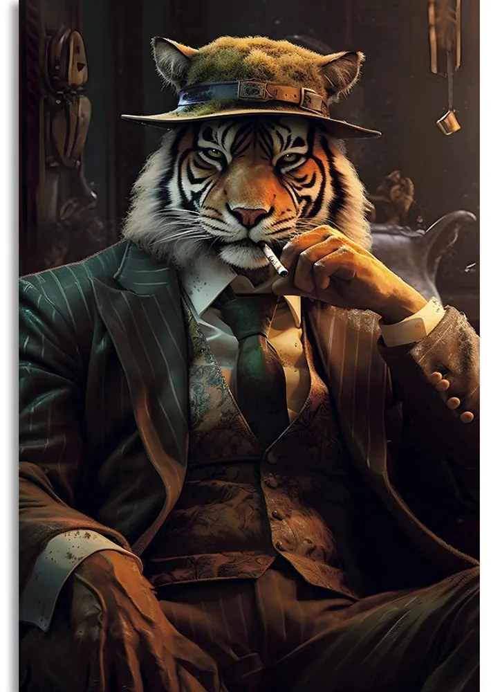 Obraz zvierací gangster tiger