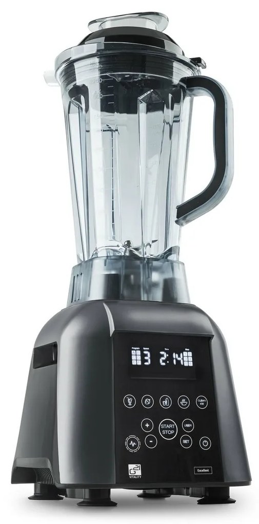 G21 Vynikajúci stolný mixér v grafitovo čiernejfarbe