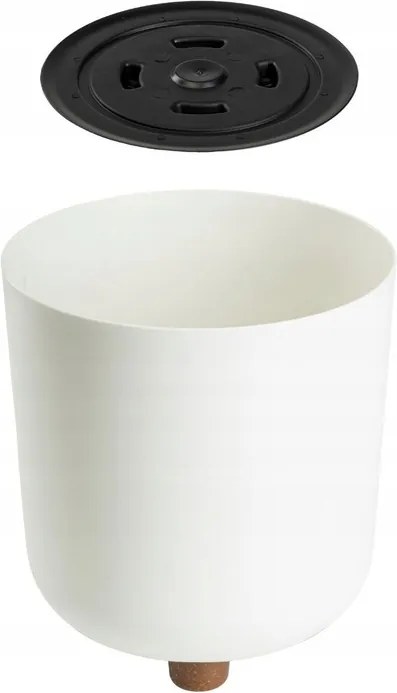 Plastový květináč na nožičkách Terra 21x19,3 cm - výber z 6 prevedení