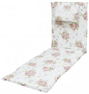 Doppler ELEGANT 2232 - poduška na záhradné ležadlo s podhlavníkom